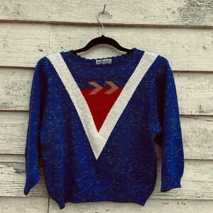 Ma dany vintage sweater in good condition size tag gone pit to pit 18” link 22”